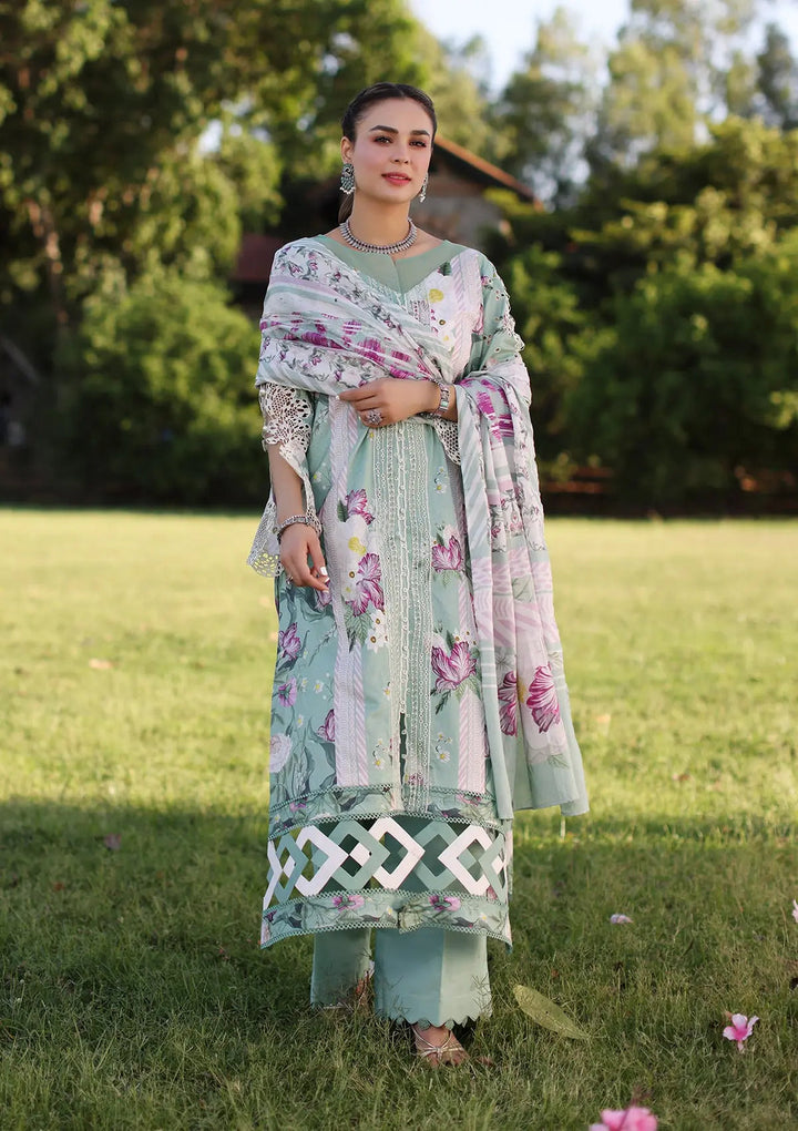 Elaf Premium | Prints Chikankari 24 | 05B CELESTIAL - Pakistani Clothes for women, in United Kingdom and United States