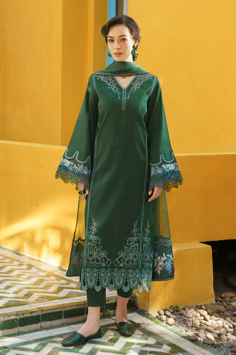 Baroque | Luxury Pret 24 | JACQUARD LAWN UF-572 - Pakistani Clothes for women, in United Kingdom and United States