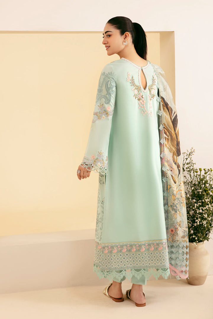 Qalamkar | Qlinekari Luxury Lawn | SQ-06 AFROZEH - Pakistani Clothes for women, in United Kingdom and United States