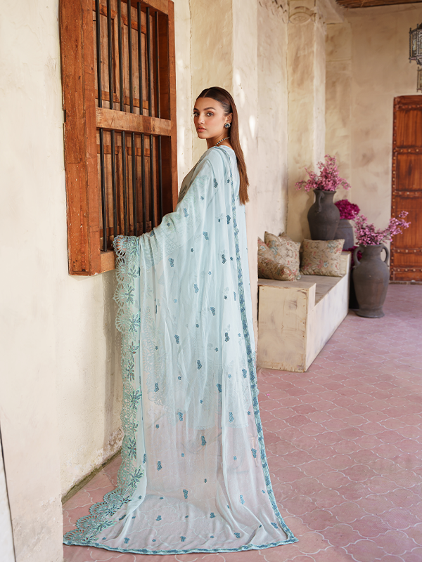 Zebtan | Zeenat Luxury Lawn Eid Collection | ZL 06 - Hoorain Designer Wear - Pakistani Ladies Branded Stitched Clothes in United Kingdom, United states, CA and Australia