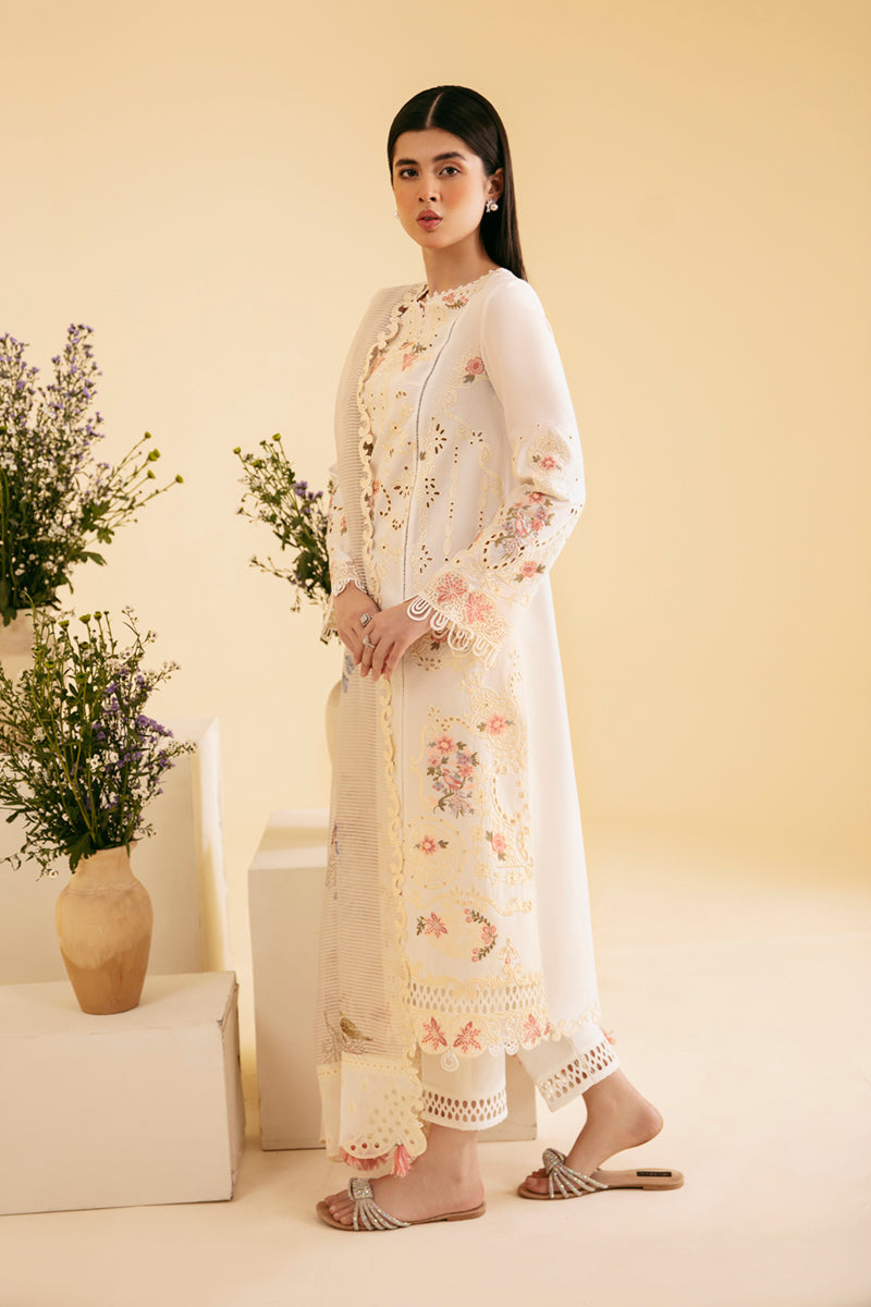 Qalamkar | Qlinekari Luxury Lawn | SQ-01 SARV - Pakistani Clothes for women, in United Kingdom and United States