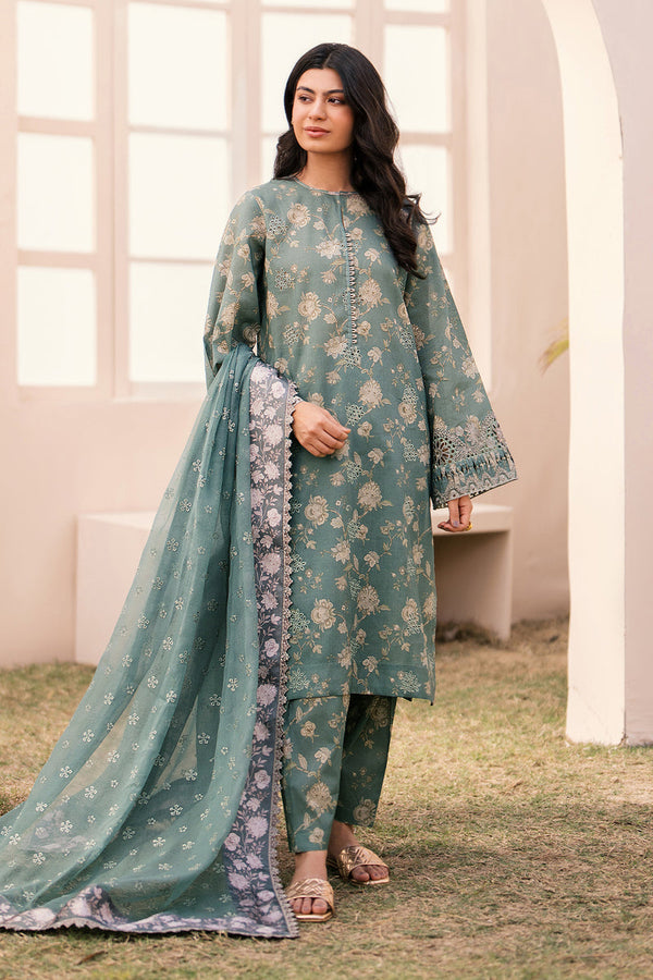 Baroque | Luxury Pret 24 | LAWN UF-599 - Pakistani Clothes for women, in United Kingdom and United States