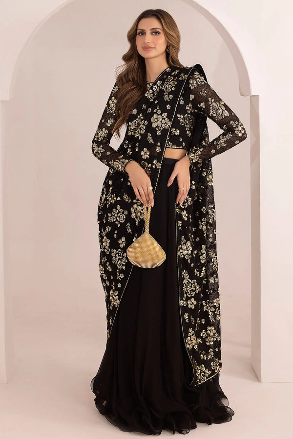 Jazmin | Formals Collection | EMBROIDERED CHIFFON UC-3021 - Pakistani Clothes for women, in United Kingdom and United States