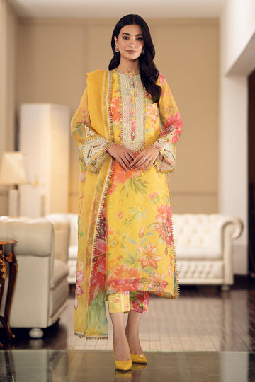 Baroque | Luxury Pret 24 | COTTON PATTI UF-509 - Pakistani Clothes for women, in United Kingdom and United States