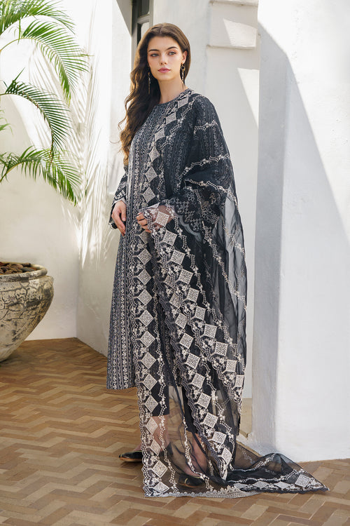 Baroque | Luxury Pret 24 | LAWN UF-573 - Pakistani Clothes for women, in United Kingdom and United States