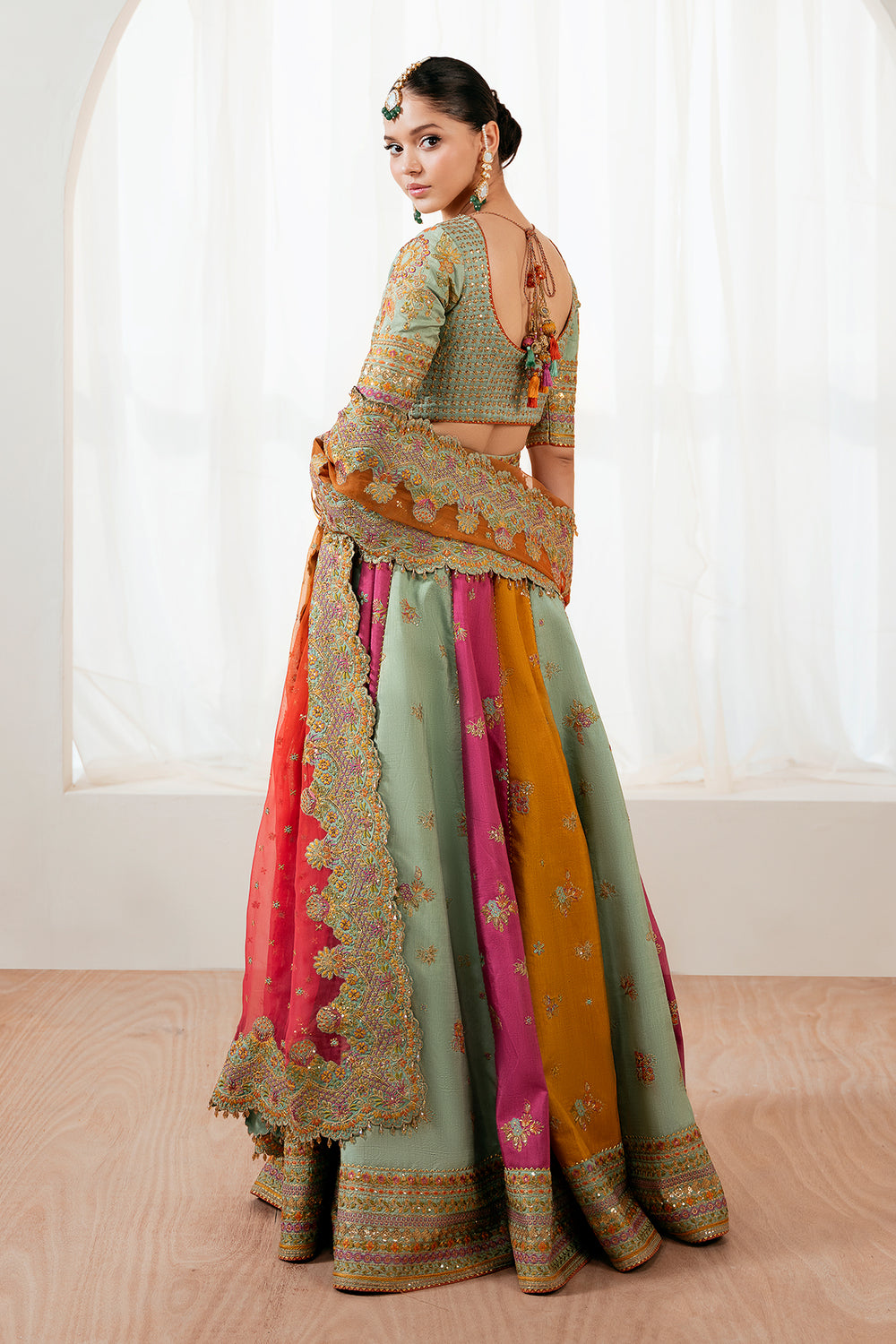 Baroque | Formals Collection | EMBROIDERED SILK UF-4036