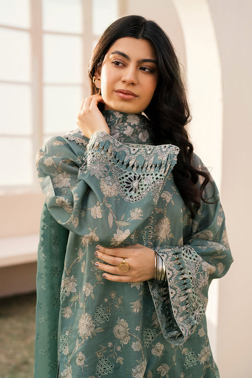 Baroque | Luxury Pret 24 | LAWN UF-599 - Pakistani Clothes for women, in United Kingdom and United States