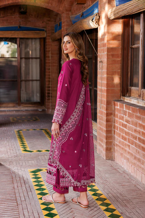 Farasha | Kaavish Lawn 24 | ROSY SOMBER - Pakistani Clothes for women, in United Kingdom and United States