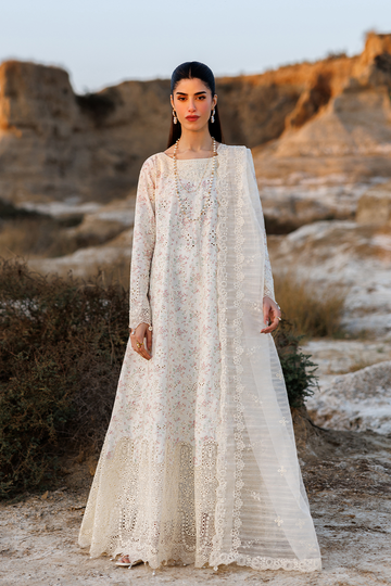 Emaan adeel | Sunlit Groove Luxury Lawn 26 | SUNKISSED