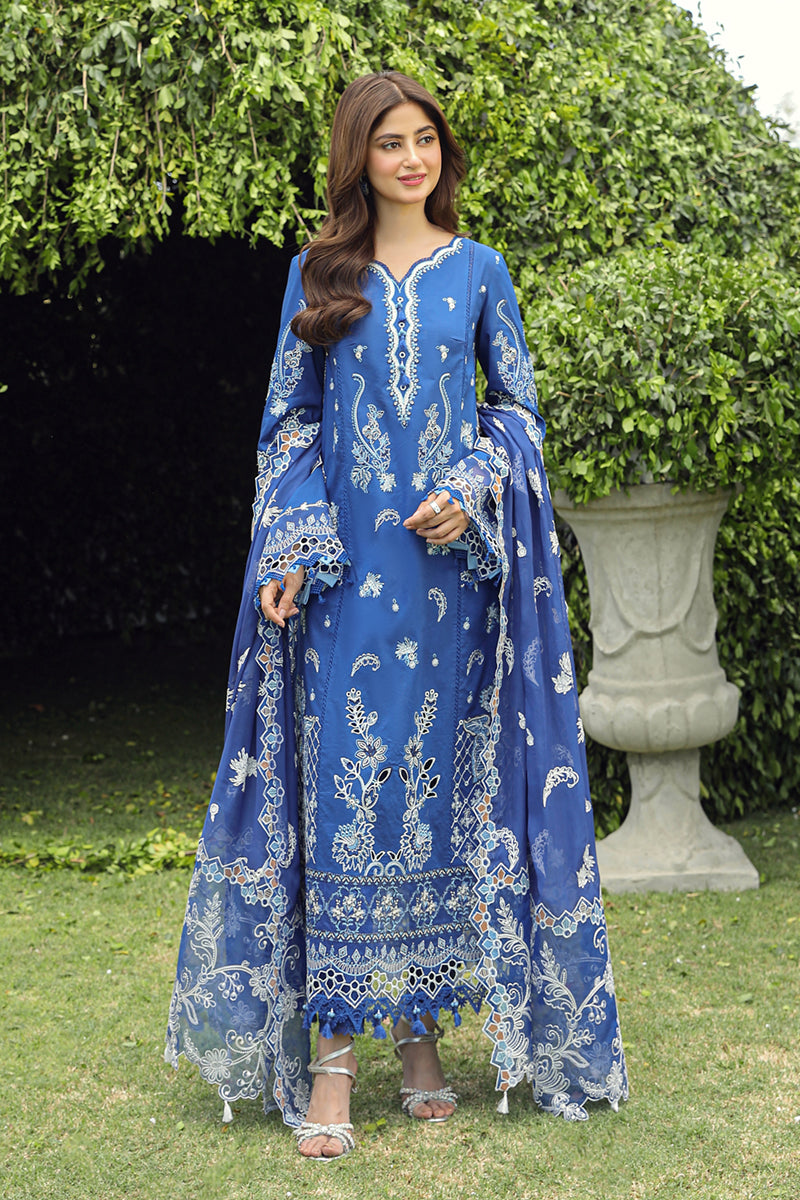 Qalamkar | Festive Lawn 2024 | PS-08 FARHEEN - Pakistani Clothes for women, in United Kingdom and United States