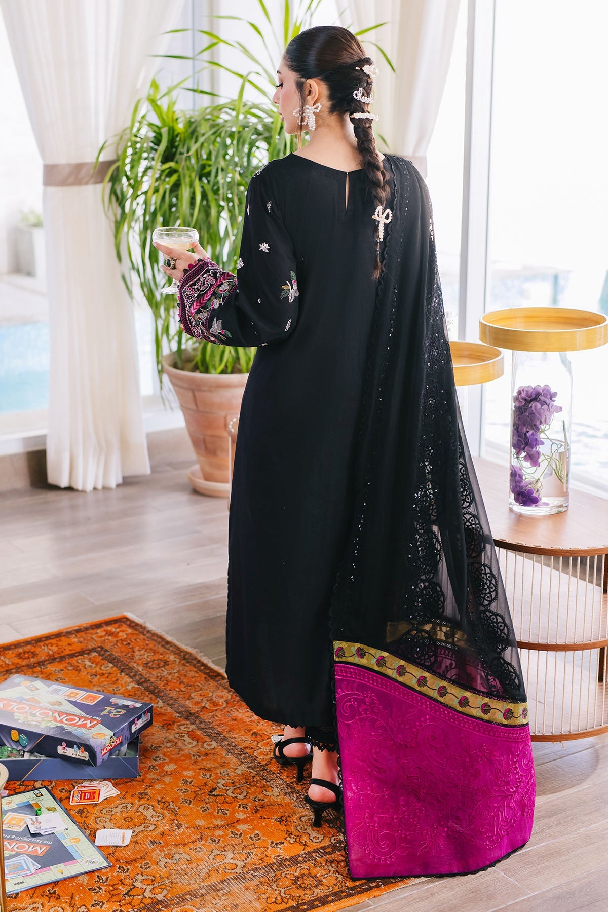 Nureh | Eid Escape Lawn | BOTANICA NE-88 - Pakistani Clothes for women, in United Kingdom and United States