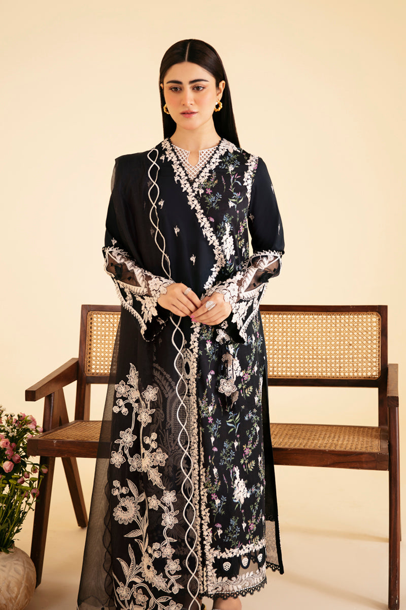 Qalamkar | Qlinekari Luxury Lawn | SQ-03 MARWA - Pakistani Clothes for women, in United Kingdom and United States