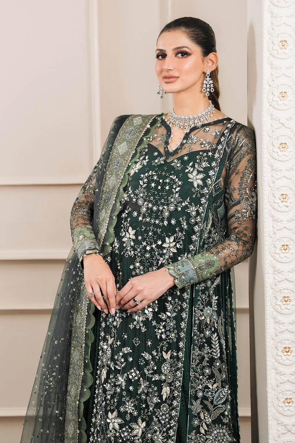 Baroque | Chantelle Embroidered Collection | CH12-05 - Pakistani Clothes for women, in United Kingdom and United States