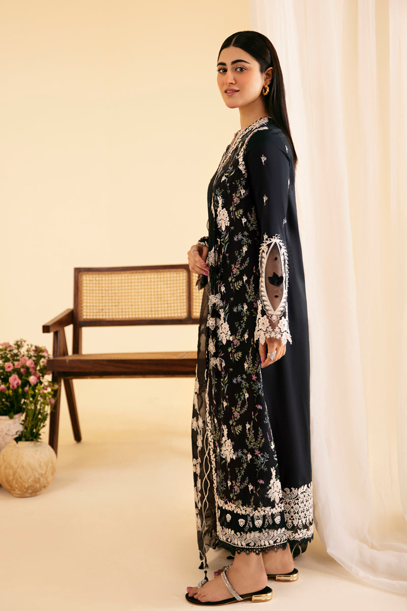 Qalamkar | Qlinekari Luxury Lawn | SQ-03 MARWA - Pakistani Clothes for women, in United Kingdom and United States