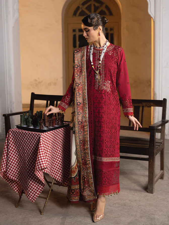 Faiza Faisal | Maya Luxury Lawn | Elif - Pakistani Clothes for women, in United Kingdom and United States