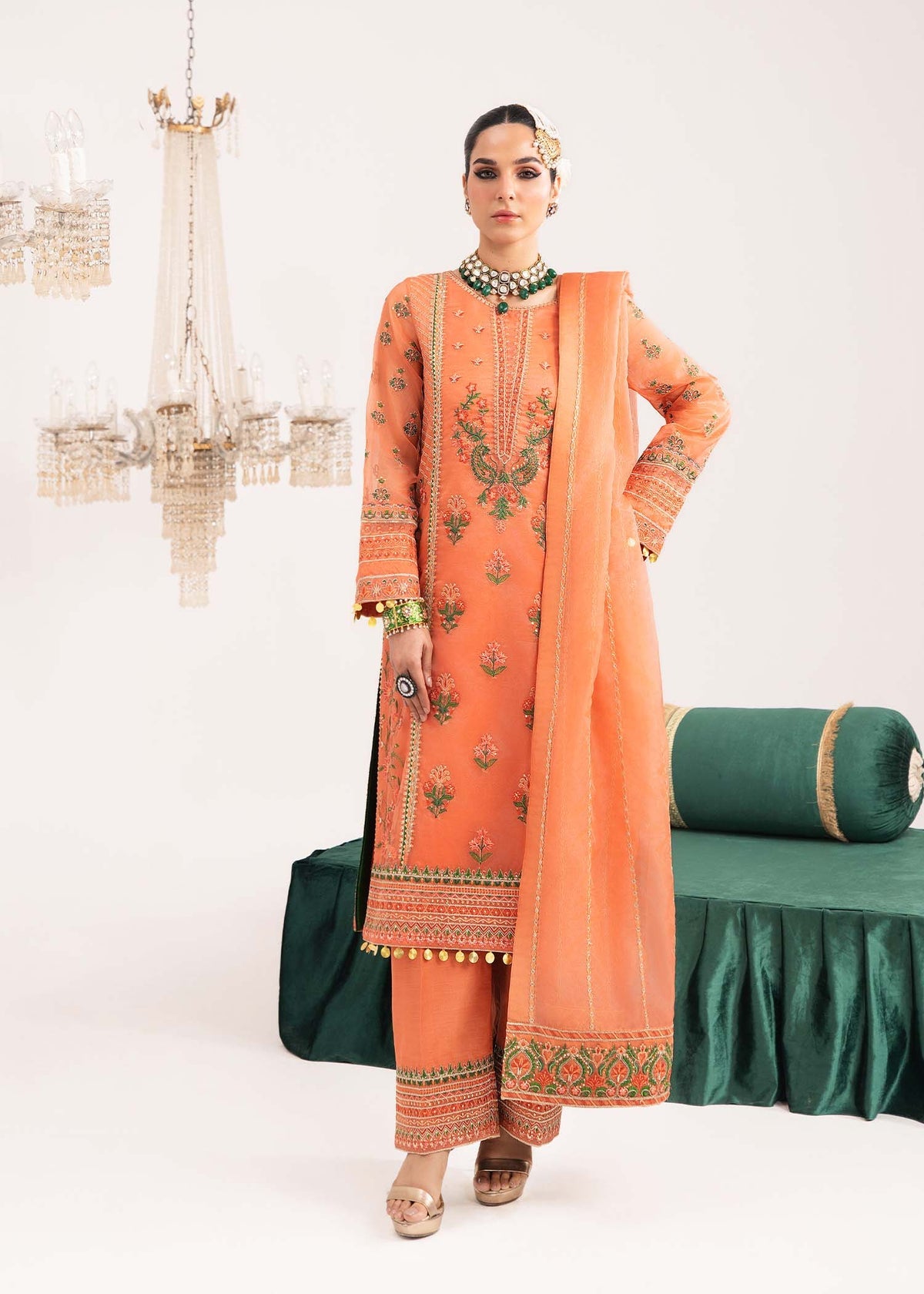 Dastoor | Sajni Luxury Eid Collection 24 | Niloofar - Pakistani Clothes for women, in United Kingdom and United States