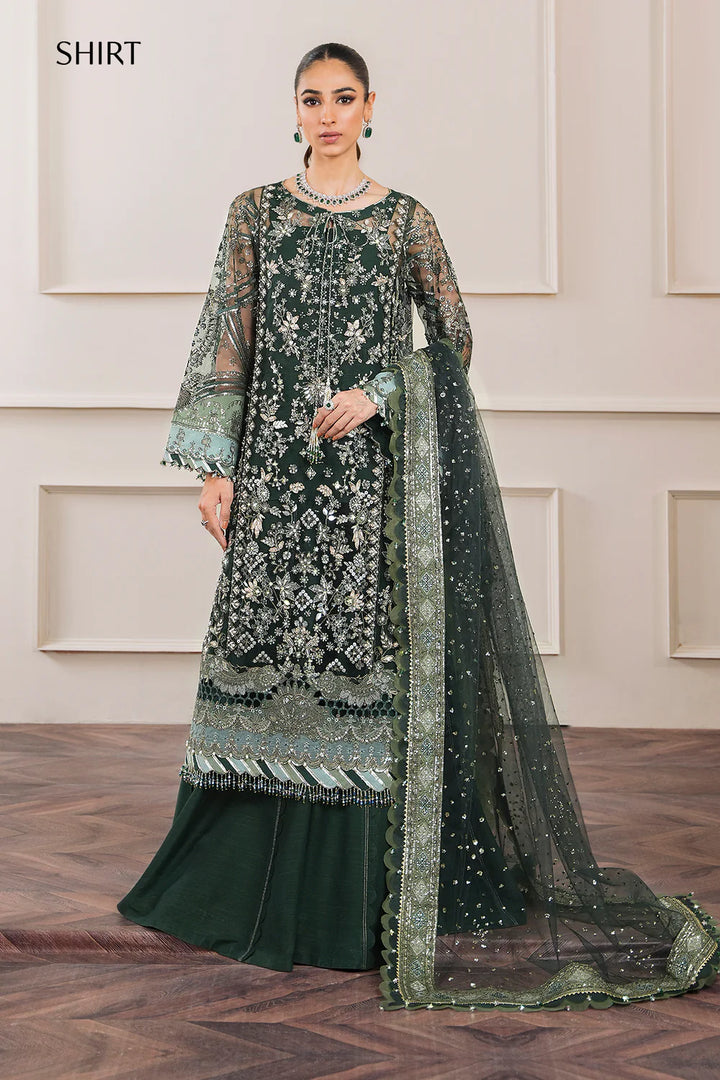 Baroque | Chantelle Embroidered Collection | CH12-05 - Hoorain Designer Wear - Pakistani Ladies Branded Stitched Clothes in United Kingdom, United states, CA and Australia