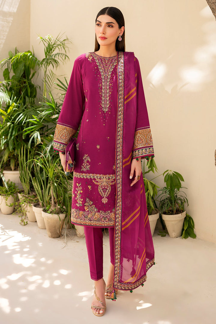 Jazmin | Irish Lawn SS 24 | D10 - Hoorain Designer Wear - Pakistani Designer Clothes for women, in United Kingdom, United states, CA and Australia