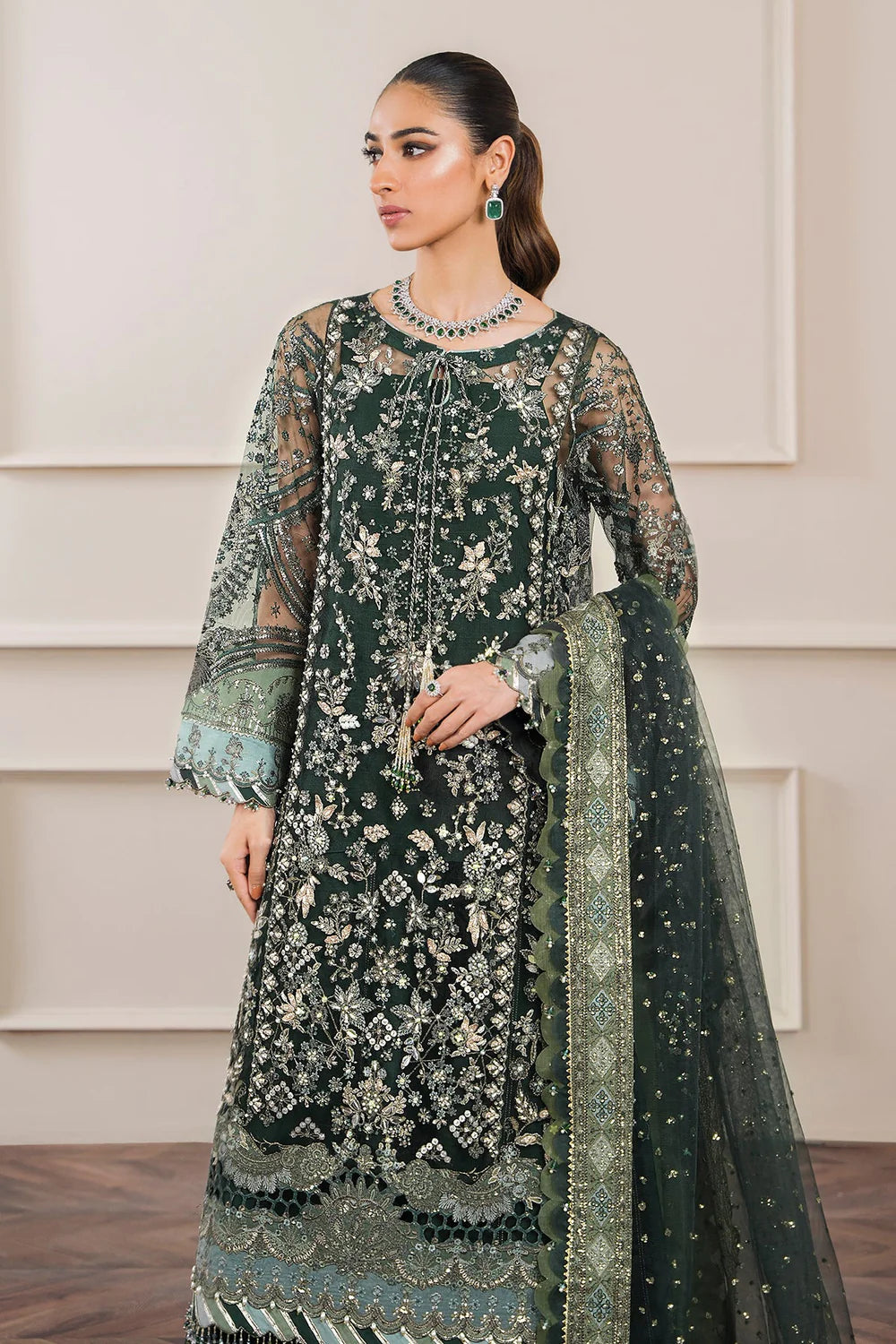 Baroque | Chantelle Embroidered Collection | CH12-05 - Pakistani Clothes for women, in United Kingdom and United States