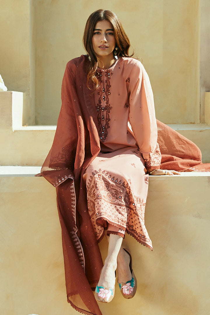 Cross Stitch | Premium Lawn 24 | ARID SAND - Pakistani Clothes for women, in United Kingdom and United States