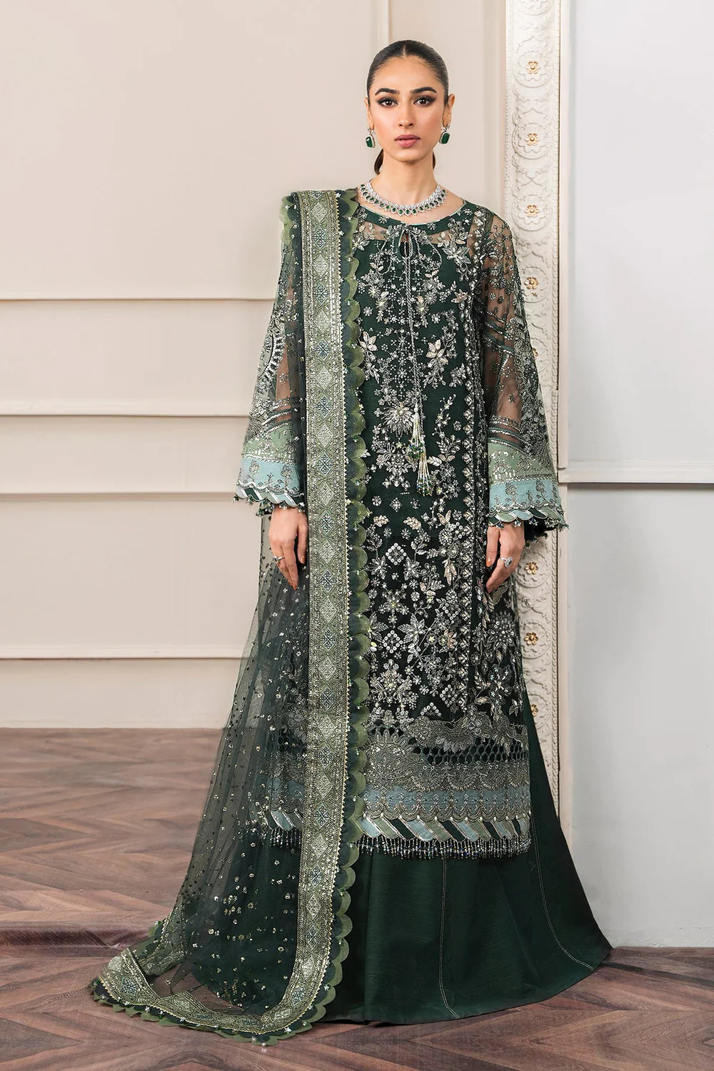 Baroque | Chantelle Embroidered Collection | CH12-05 - Pakistani Clothes for women, in United Kingdom and United States