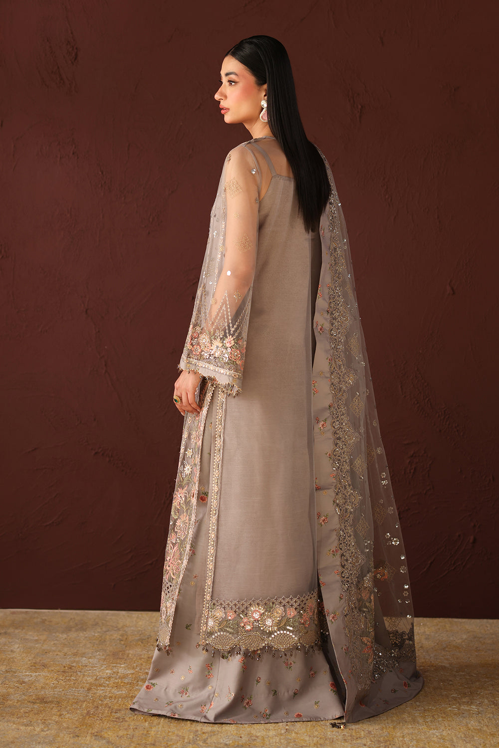 Baroque | Formals Collection | EMBROIDERED NET UF-4487