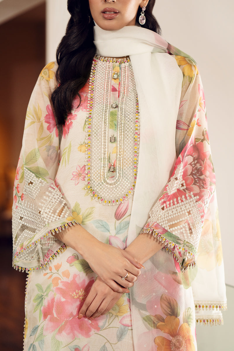 Baroque | Luxury Pret 24 | COTTON PATTI UF-510 - Pakistani Clothes for women, in United Kingdom and United States