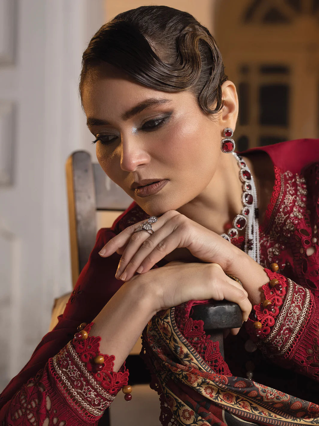 Faiza Faisal | Maya Luxury Lawn | Elif - Pakistani Clothes for women, in United Kingdom and United States