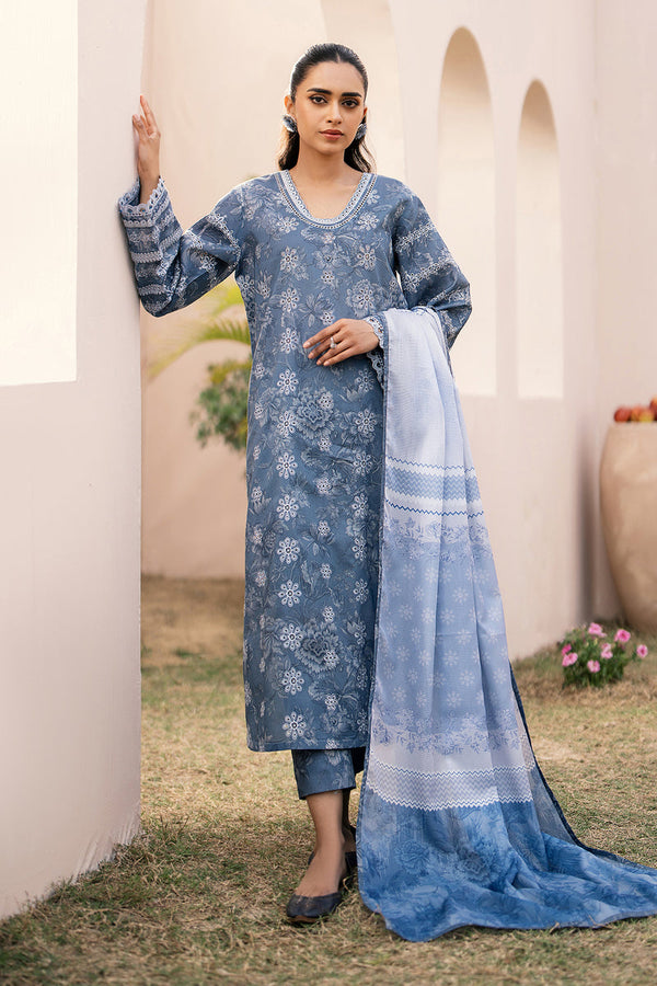 Baroque | Luxury Pret 24 | LAWN UF-601 - Hoorain Designer Wear - Pakistani Designer Clothes for women, in United Kingdom, United states, CA and Australia
