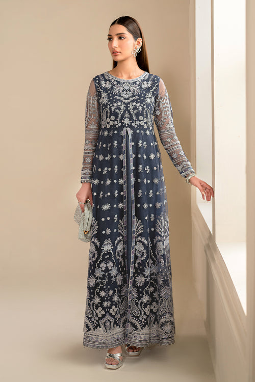 Baroque | Luxury Pret 24 | NET UF-621 - Pakistani Clothes for women, in United Kingdom and United States