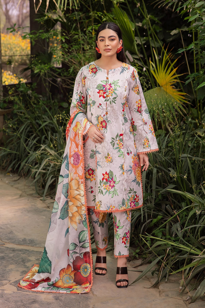 Alizeh | Sheen Lawn Prints 24 | ORCHID - Hoorain Designer Wear - Pakistani Ladies Branded Stitched Clothes in United Kingdom, United states, CA and Australia