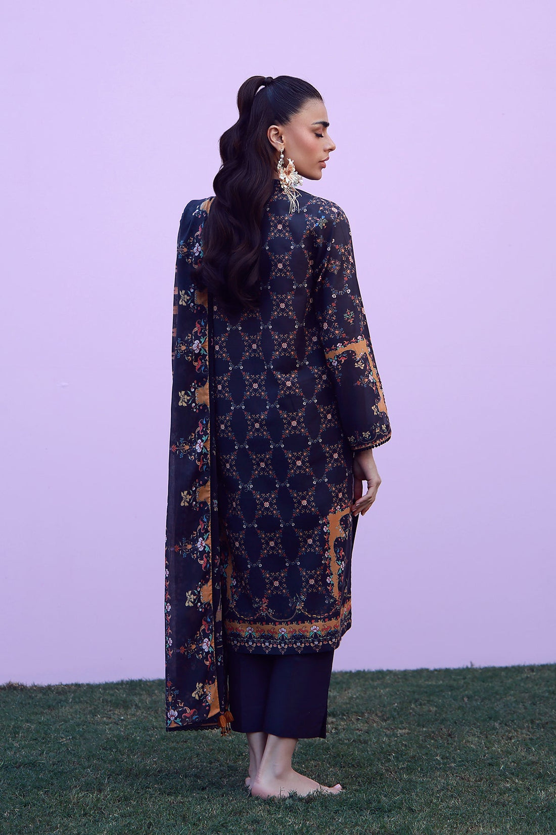 Sahar | Mirha Casual Pret | Midnight Jardin