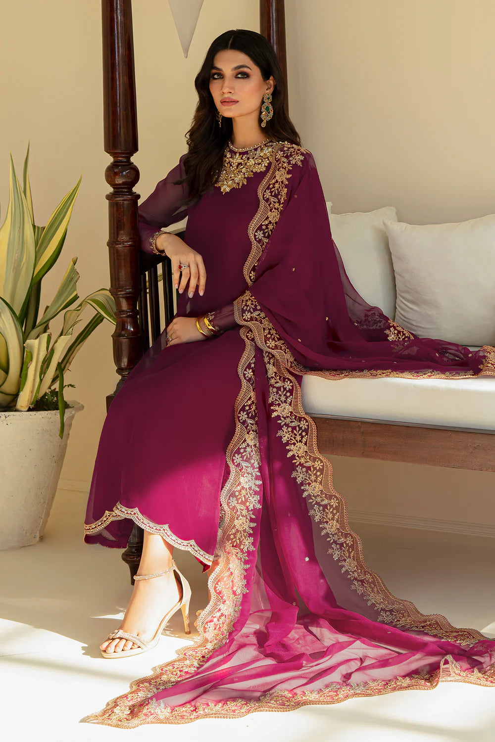 Baroque | Formals Collection | PR-829 - Pakistani Clothes for women, in United Kingdom and United States