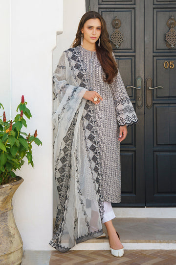 Baroque | Luxury Pret 24 | LAWN UF-574 - Pakistani Clothes for women, in United Kingdom and United States