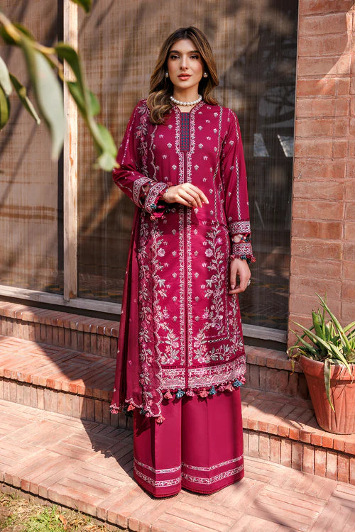 Farasha | Kaavish Lawn 24 | GARNET GLAM - Hoorain Designer Wear - Pakistani Ladies Branded Stitched Clothes in United Kingdom, United states, CA and Australia