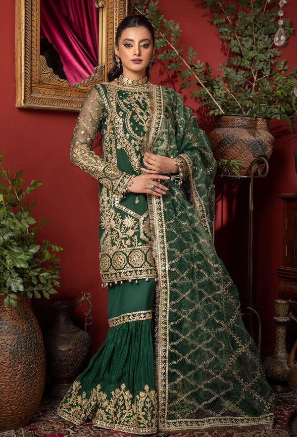 Adans Libas | Formals by Khadija A | 5453 - Hoorain Designer Wear - Pakistani Ladies Branded Stitched Clothes in United Kingdom, United states, CA and Australia