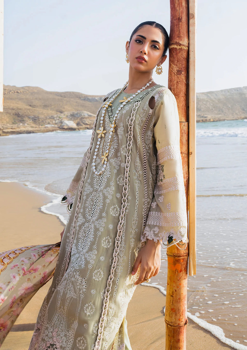 Elaf Premium | Hai Kuch Festive Lawn 24 | EHK-08 Pur Shokh - Pakistani Clothes for women, in United Kingdom and United States