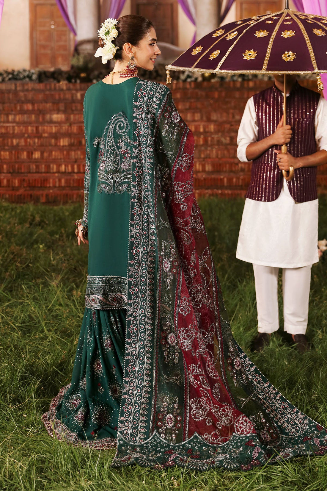 Nureh | Jhoomro Wedding Formals | NL-68 SHADMANI