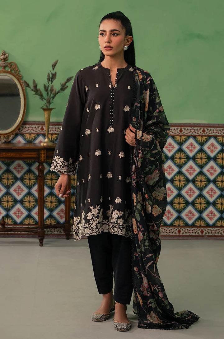 Cross Stitch | Mahiri Embroidered Collection | RAVEN FLORA - Hoorain Designer Wear - Pakistani Ladies Branded Stitched Clothes in United Kingdom, United states, CA and Australia