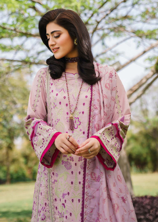 Shurooq | Luxury Lawn 24 | BLOOM - Pakistani Clothes for women, in United Kingdom and United States