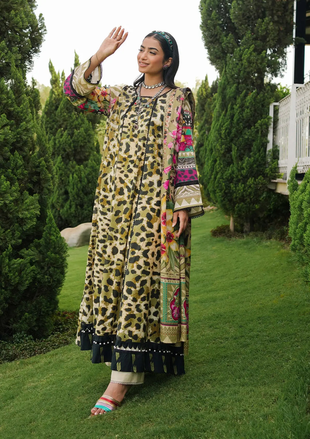 Elaf Premium | Printed Collection 24 | EEP-06B - Wonders - Pakistani Clothes for women, in United Kingdom and United States