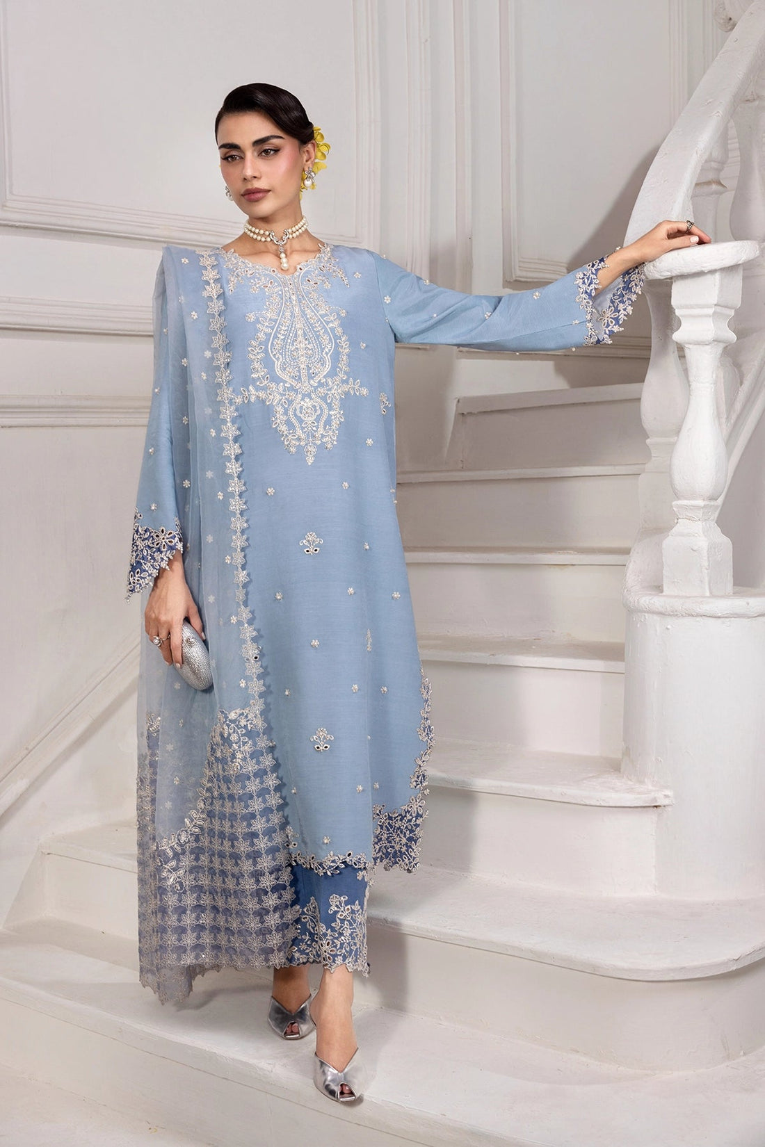 Rangrasiya | Lumeire Silk |Cielo