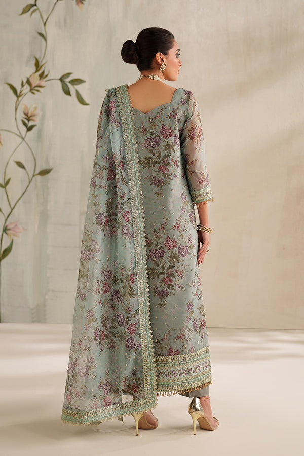 Baroque | Formals Collection | EMBROIDERED COTTON NET UF-4373