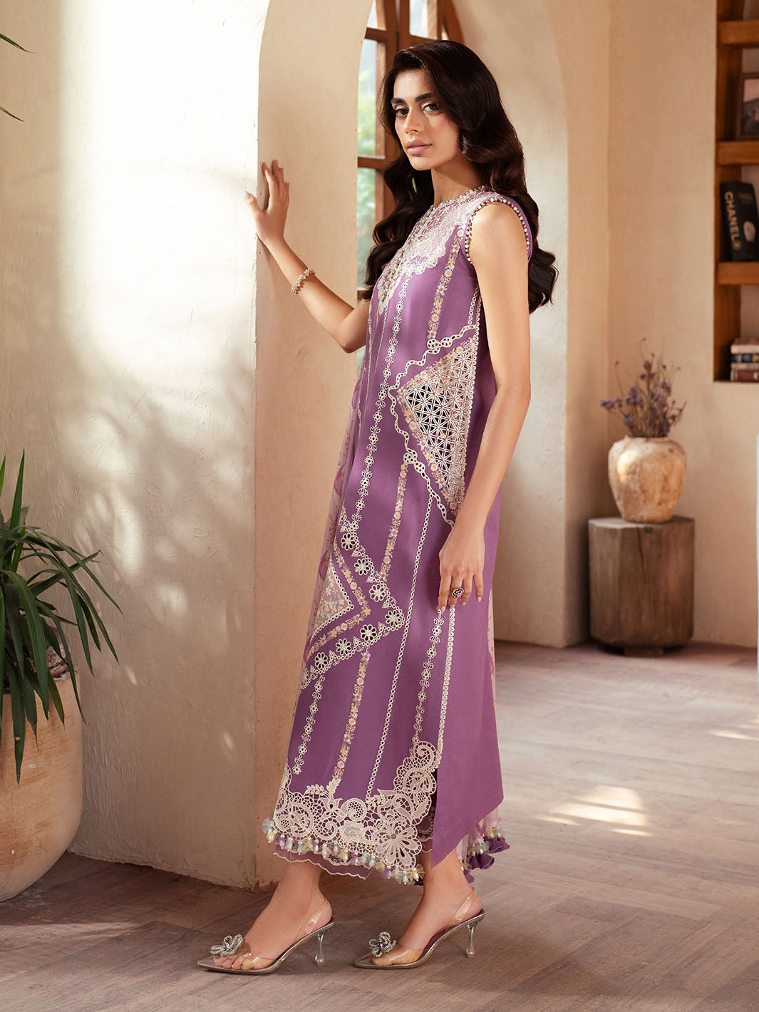 Bin Ilyas | Mehroze Luxury Lawn 25 | 96 - A