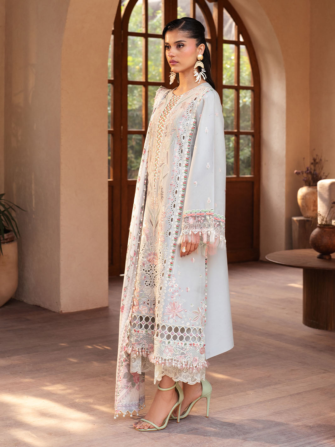 Bin Ilyas | Mehroze Luxury Lawn 25 | 97 - A