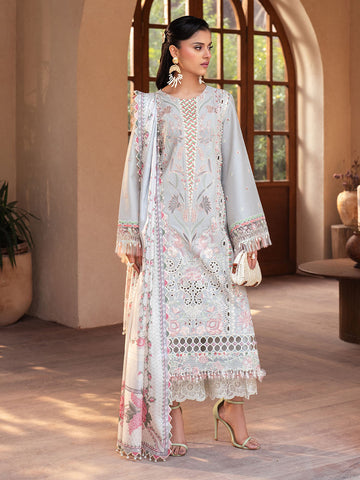 Bin Ilyas | Mehroze Luxury Lawn 25 | 97 - A