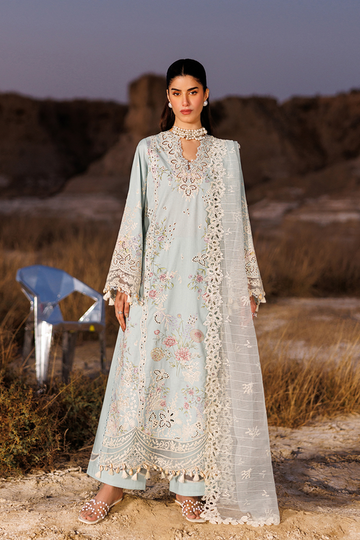 Emaan adeel | Sunlit Groove Luxury Lawn 26 | MORNING DEW