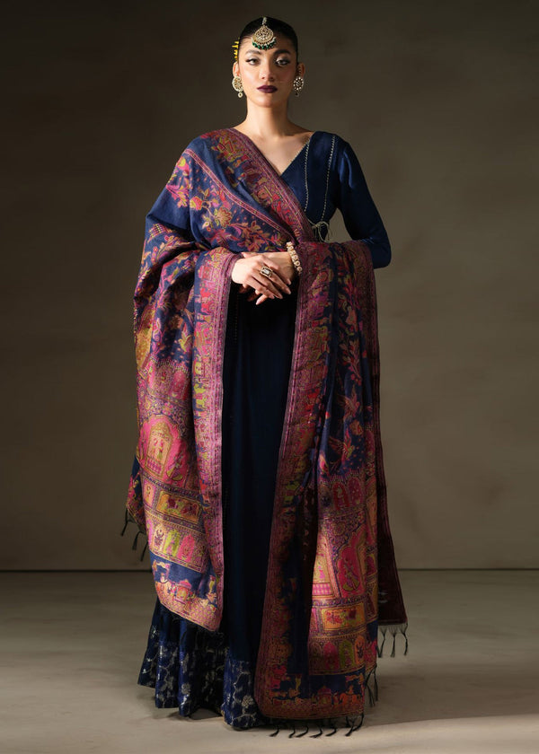 Mahum Asad | Khaani Formals | Mughal Shawl