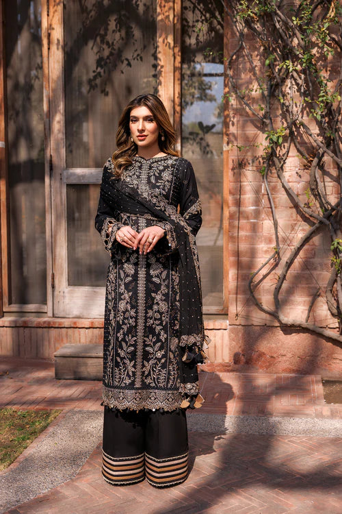 Farasha | Kaavish Lawn 24 | RAVEN AURA - Hoorain Designer Wear - Pakistani Ladies Branded Stitched Clothes in United Kingdom, United states, CA and Australia
