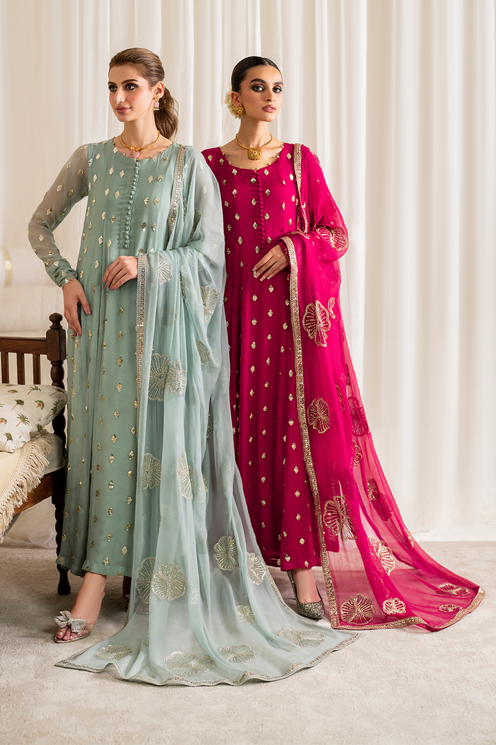 Iznik | Ready to Wear | IP-251 EMBROIDERED CHIFFON